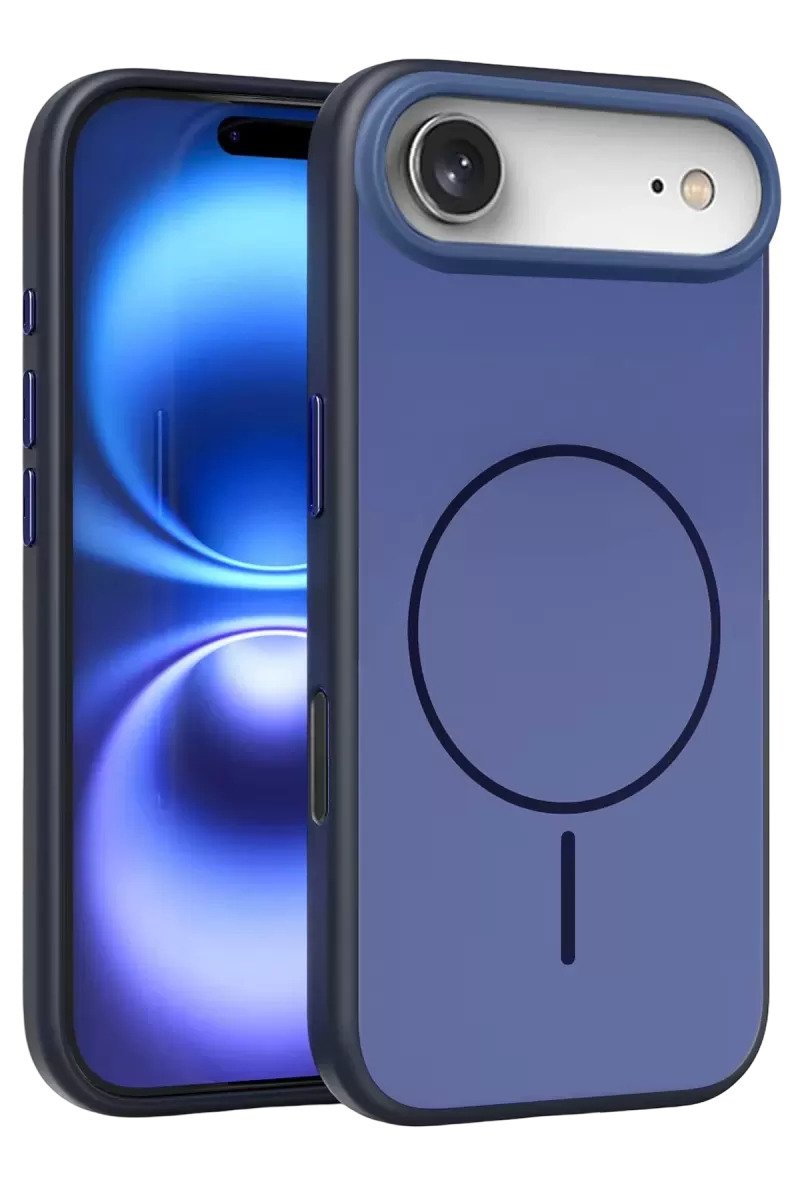 Joko Apple iPhone 17 Uyumlu Air Uyumlu Neva Magsafe Kapak - Lacivert