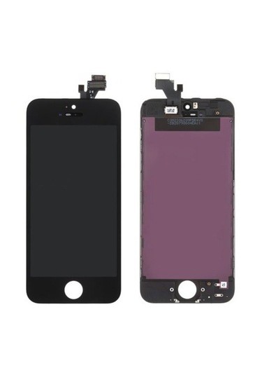 iPhone 5 Uyumlu LCD Ekran Dokunmatik (Siyah)
