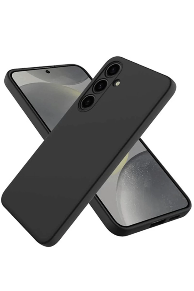 Samsung Galaxy A36 Uyumlu Kılıf First Silikon - Siyah
