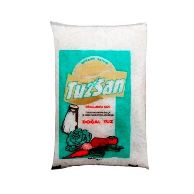 Tuzsan İri Salamura Tuz 3kg 1 Adet