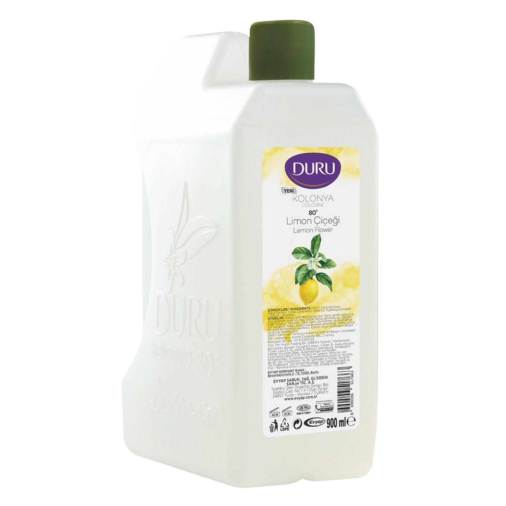 Limon Kolonya 900ml 1 Adet