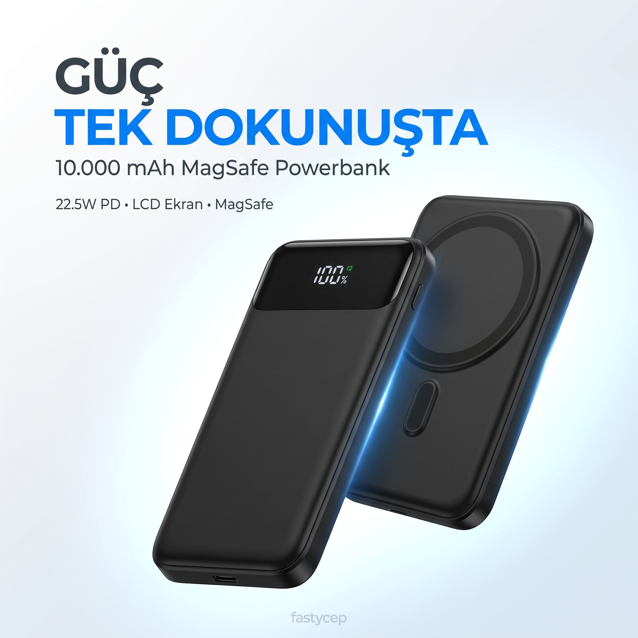 Snapron SNP-3010 10000 mAh 22.5W PD Hızlı Şarj Powerbank