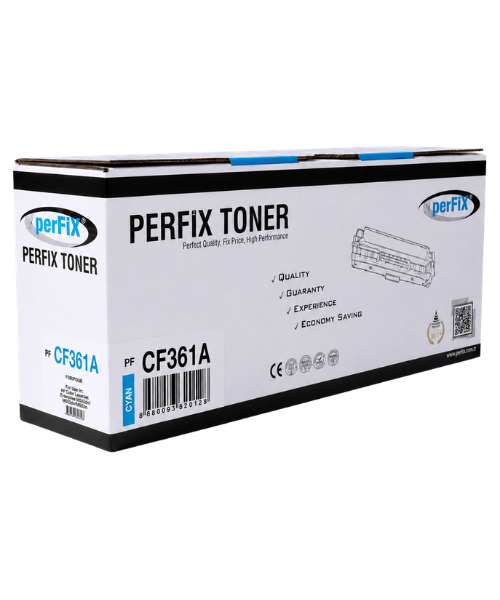 PFX Hp CF361A-Mavi (508A)-M552 Laser Toner 5K