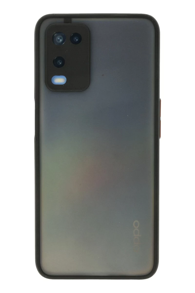 Oppo A54 4G Uyumlu Kılıf Montreal Silikon Kapak - Siyah