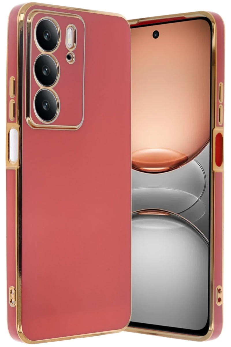 Realme C75 4G Uyumlu Kılıf Volet Silikon - Kırmızı