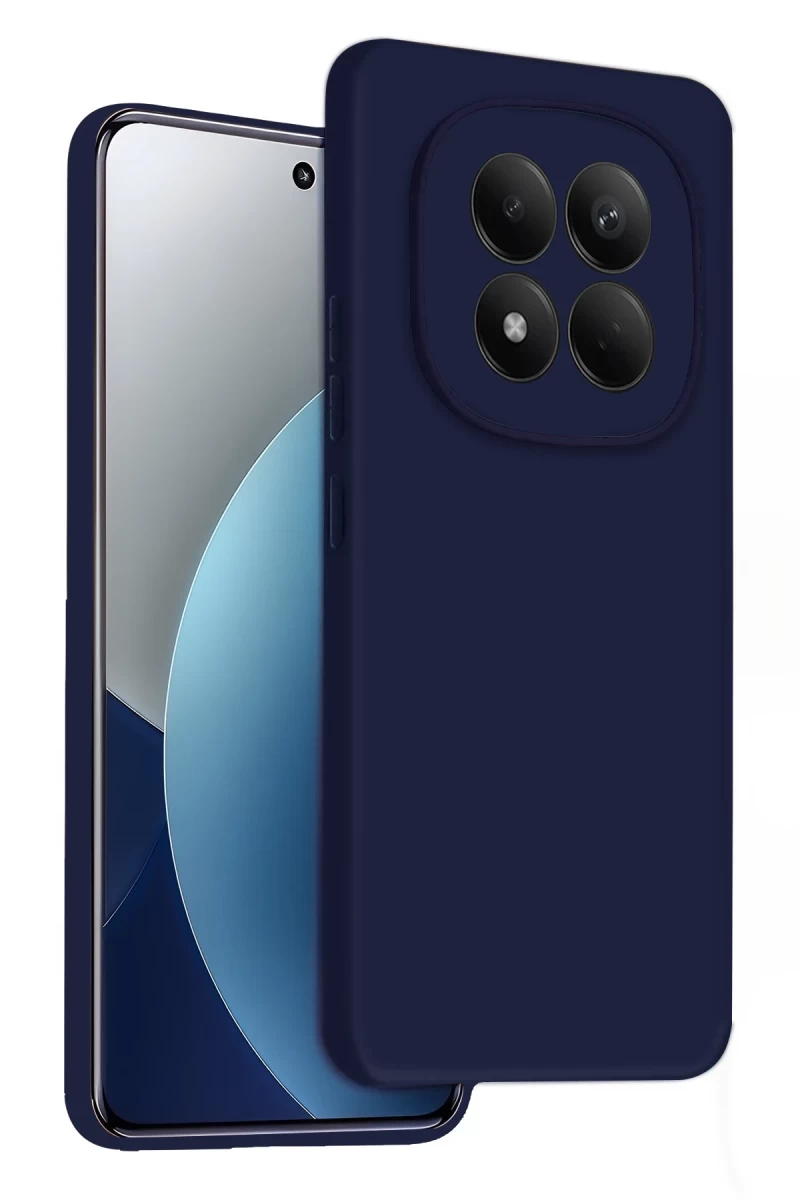 Xiaomi Redmi Note 15 4G Uyumlu First Silikon - Lacivert