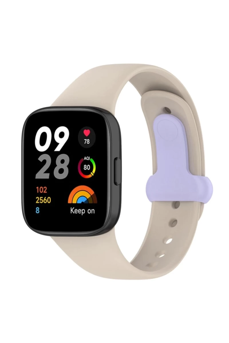 Xiaomi Redmi Watch 3 Origin Silikon Kordon - Bej