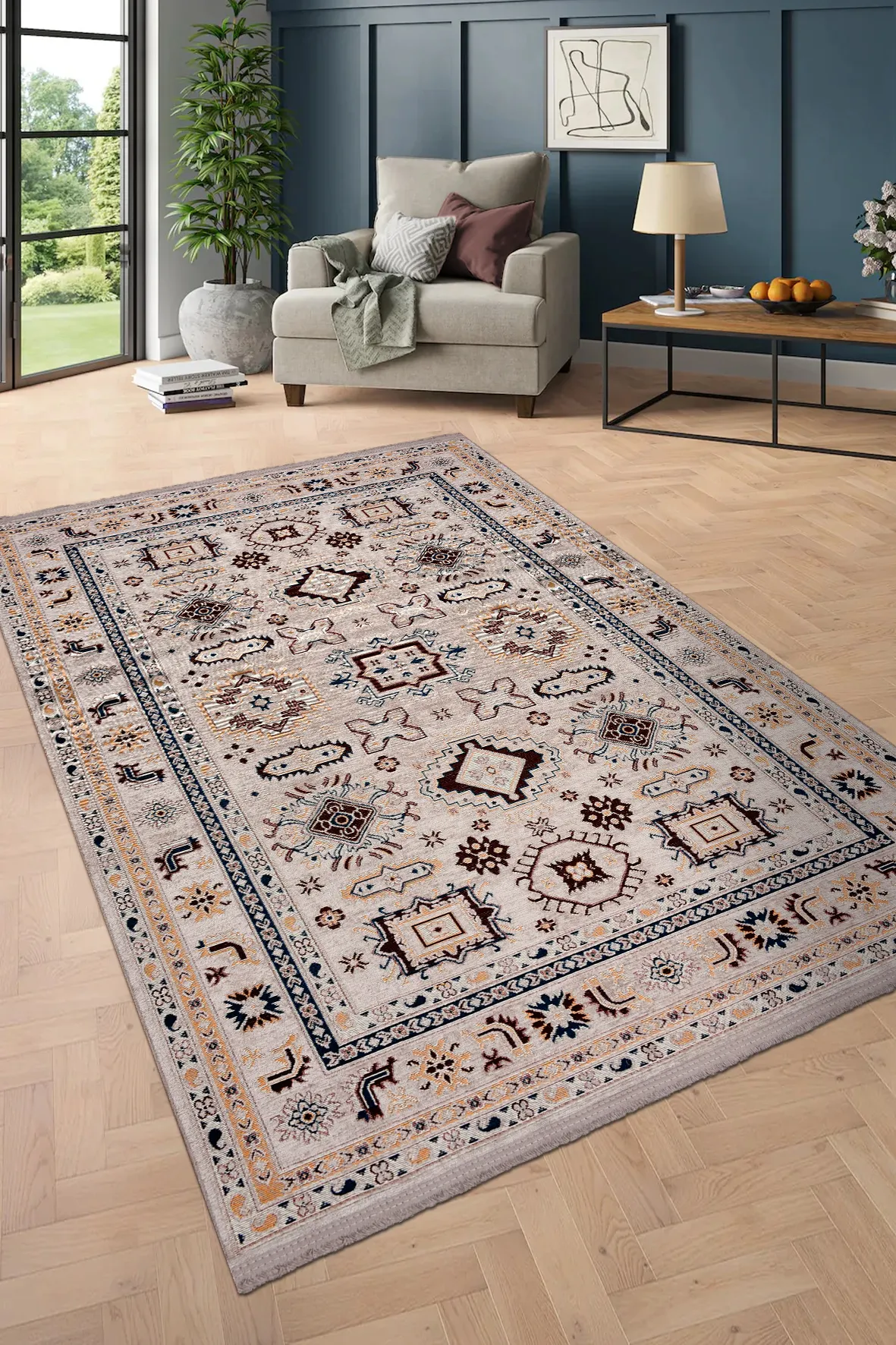 YoudayHomeCollection KUZEY model halı Robot Süpürgeye Uyumlu · EBAT: 120X180