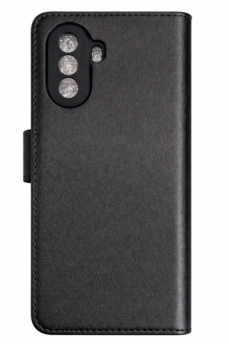 Huawei Nova Y70 Uyumlu Trend S Plus Kapaklı Kılıf - Siyah