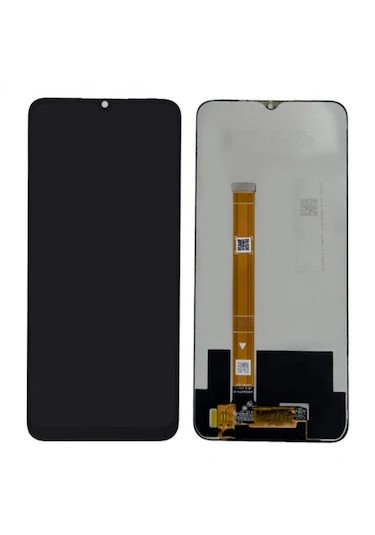 Realme C25Y Uyumlu Dokunmatik Ekran (Siyah)