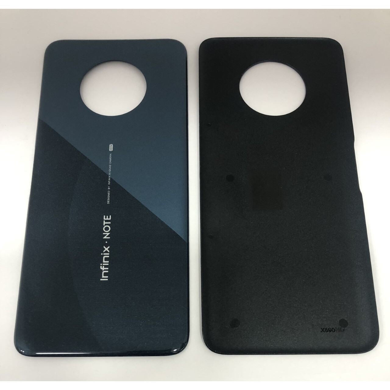 infinix Note 7 Uyumlu Arka Kapak Pil Kapağı (Siyah)
