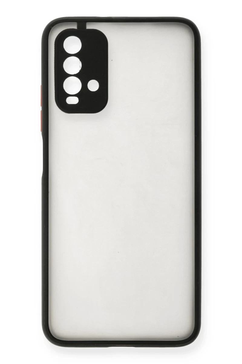Xiaomi Redmi 9T Uyumlu Kılıf Montreal Silikon Kapak - Siyah