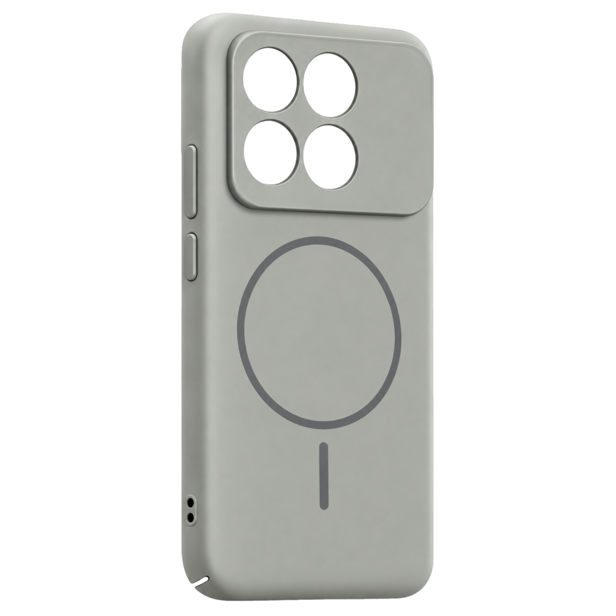 Xiaomi Poco X6 Pro Mika PC Magsafe Kapak - Gri