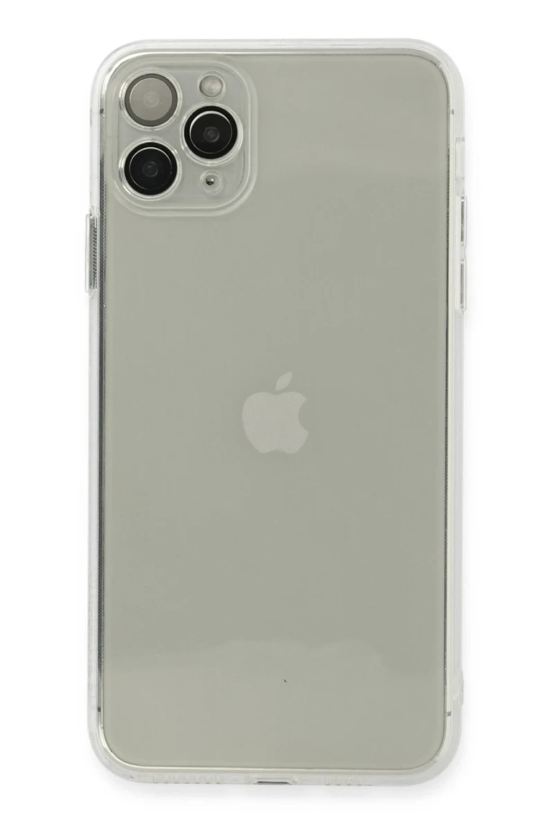 Apple iPhone 11 Pro Uyumlu Kılıf Fly Lens Silikon - Şeffaf