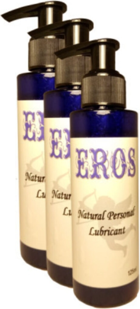 Eros Natural Personal Lubricant 125ml  3 Adet