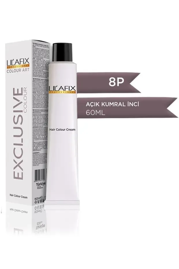 Lilafix Krem Profesyonel Tüp Saç Boyası 60ml - 8p Açık Kumral Inci