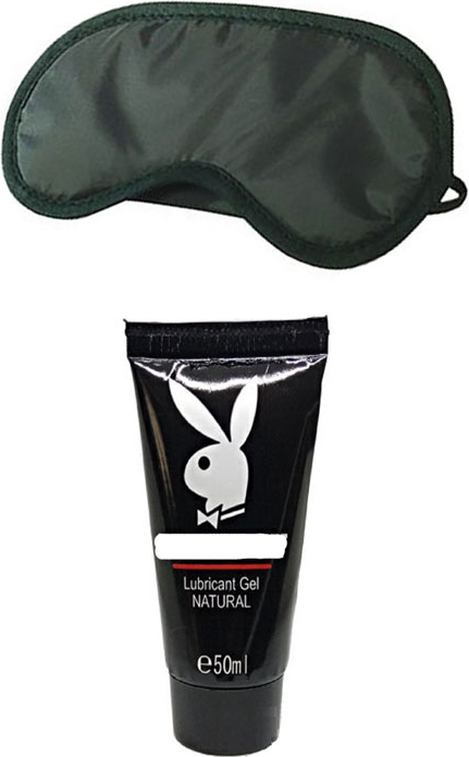 Bonie Uyku Bandı - Göz Maskesi + Playboy Lubricant Jel