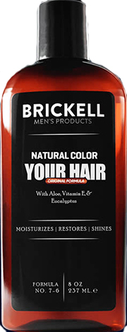 Brickell Erkeklere Özel Saç, Sakal Beyazlık Giderci Ve Renklendirci Şampuan 237 Ml 3 Adet Special Hair, Beard Whiteness Remover And Color Color Shampoo For Men 237 Ml