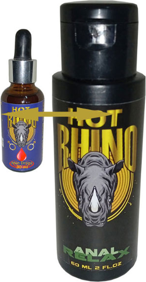 Hotrhino 60 ml Kadın&erkek Analrelax Masaj Kremi + Erkeklerin Ilgi Içeceği