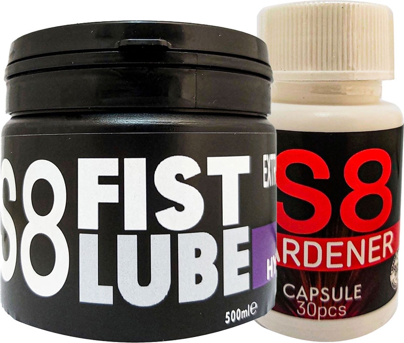 Stimul8 500ML Büyük Boy Fist Lubelubrikantkrem + Stimul8 30LU Erkeklere Özel Sert Destek