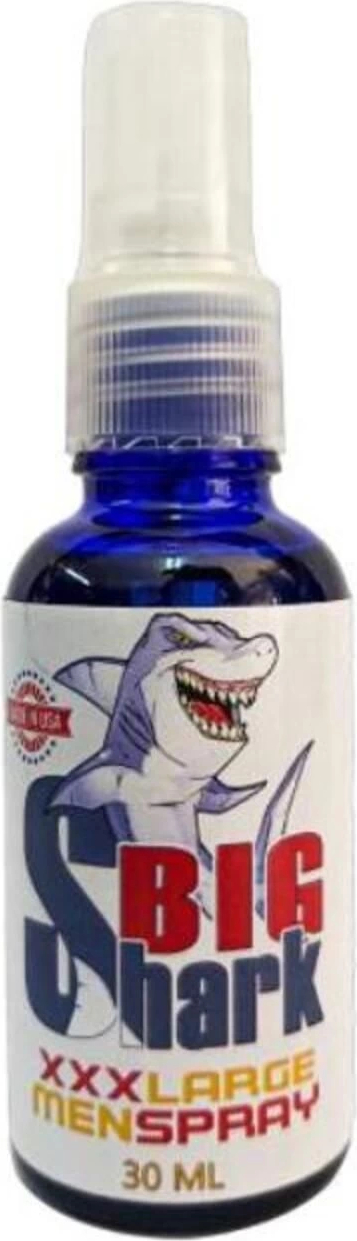 Big Shark Xxl Kalın ve Boyutlandırıcı Etki Büyütme Sprayı 30 ml