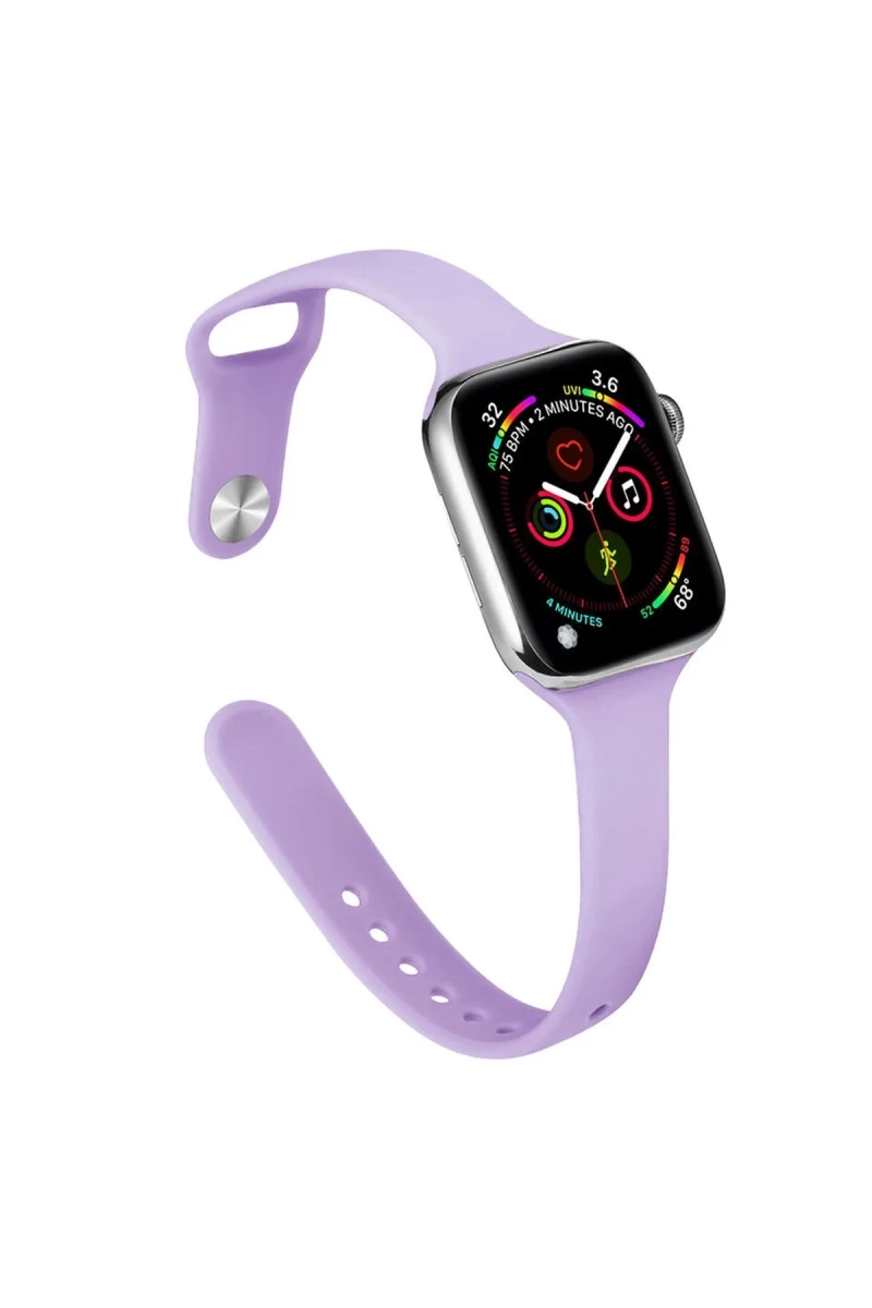 Apple Watch 38mm Uyumlu Klasik Kordon - Lila
