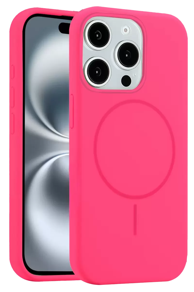 Joko Apple iPhone 14 Pro Max Uyumlu Kılıf Jully Magsafe Kapak - Pembe