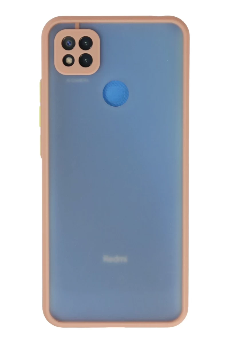 Xiaomi Redmi 9C Uyumlu Kılıf Montreal Silikon Kapak - Pembe