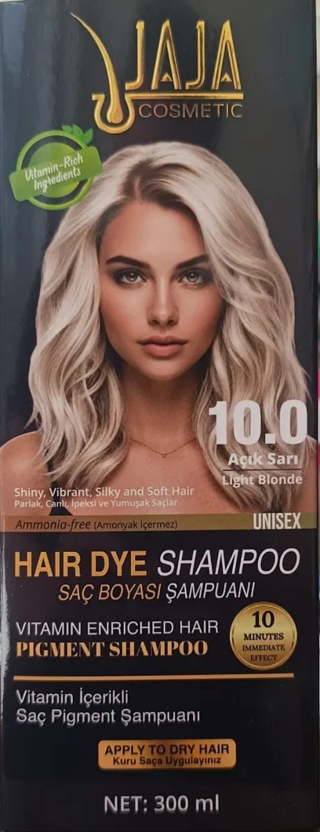 Saç Pigment Şampuanı 300 ML - Açık Sarı 10.0