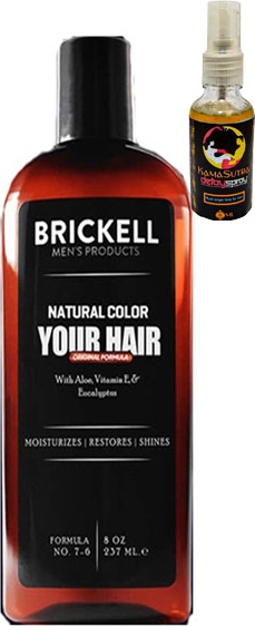 Brickell Saçsakal 237ML Erkek Beyazıık Şampuanı + L.kamasutra Erkeklere Özel Delaysprey 30 ml