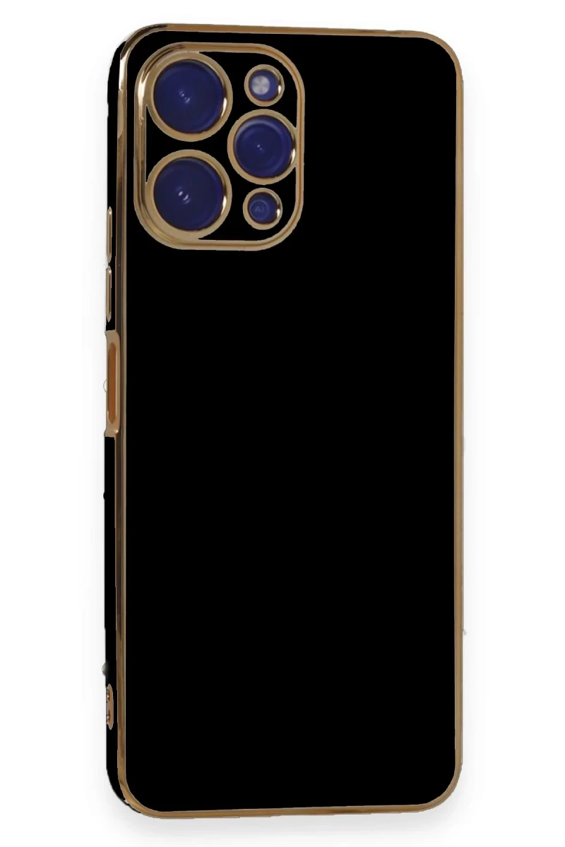 Xiaomi Poco M6 Pro 5G Uyumlu Kılıf Volet Silikon - Siyah