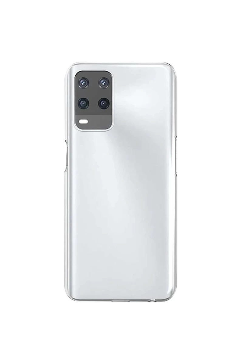 Oppo A54 4G Uyumlu Kılıf Deluxe 2mm Şeffaf Silikon - Şeffaf