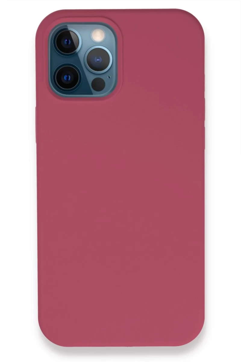 Apple iPhone 12 Pro Uyumlu Kılıf Lansman Legant Silikon - Fuşya