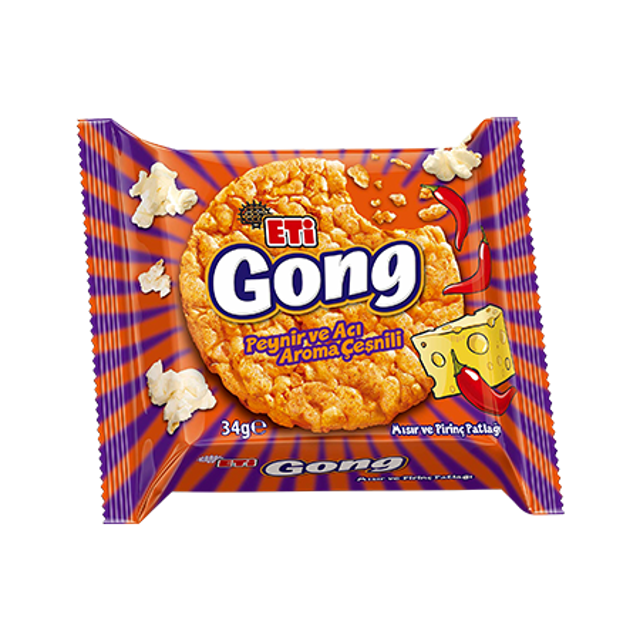 27447 Gong Peynirli Acılı 68gr 1 Adet