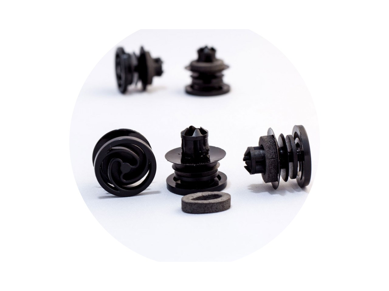 Vw Lupo - Bora - Golf - Passat - Polo & Seat Kapı Döşeme Klipsi 10 Adet YK 0001 3B0868243