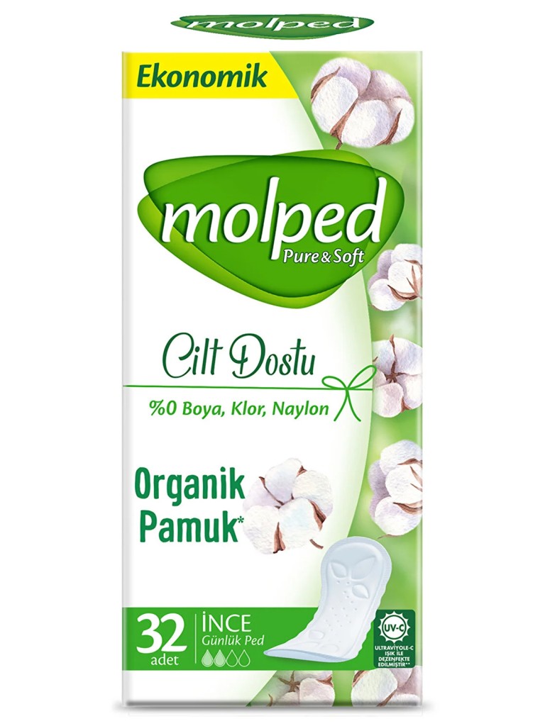 Pure&amp;Soft Cilt Dostu Ped Eko 32 Adet