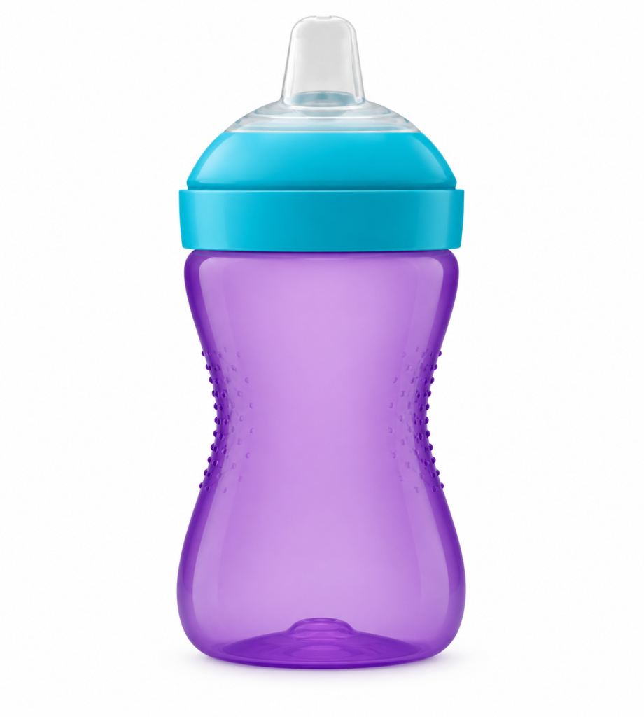 Yumuşak Uçlu Bardak 300 ml Mor · Renk: Mor