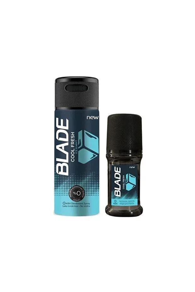 Erkek Deodorant + Roll-On Set Cool Fresh
