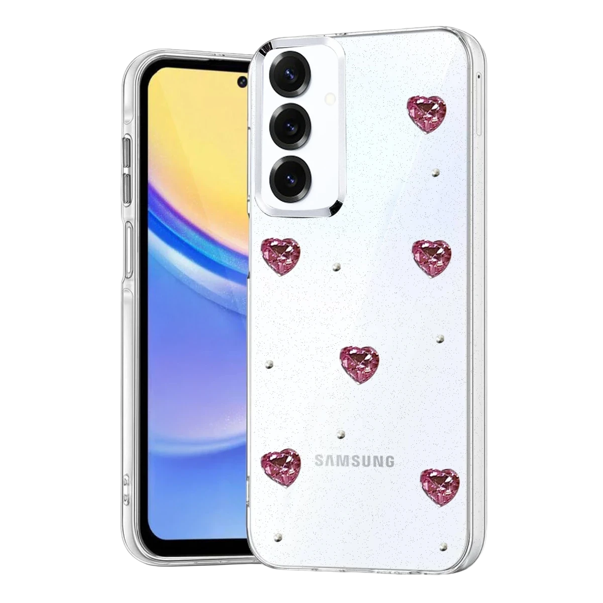 Samsung Galaxy A24 4G Fiyonk Desenli Kapak - Desen 3