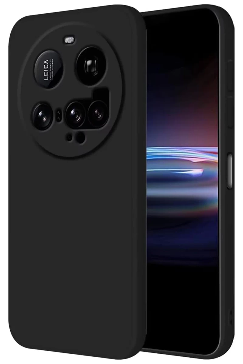 Xiaomi Mi 15 Ultra Uyumlu Kılıf Nano içi Kadife Silikon - Siyah
