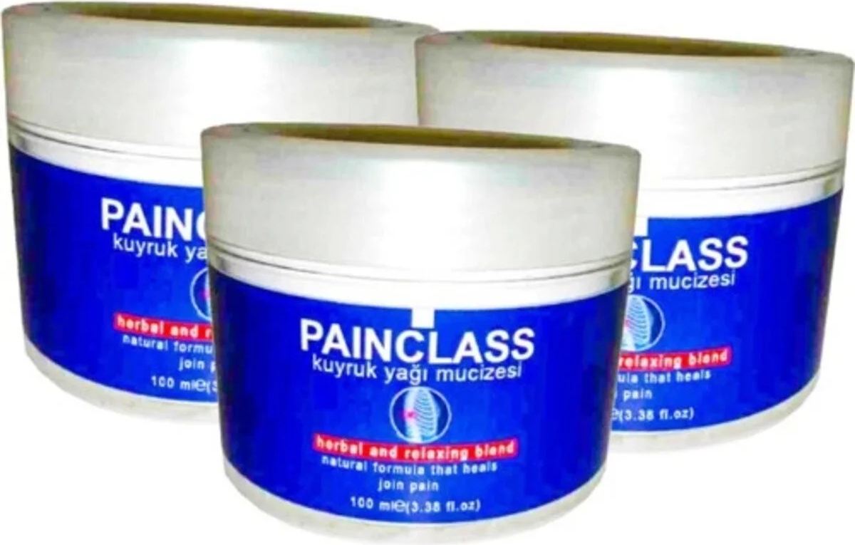 Süper Kuyruk Yağı Kremi Painclass 150 ml 3 Adet Birden