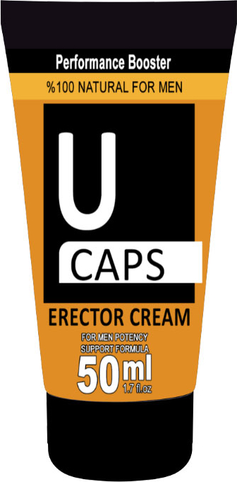 U Caps Cream 50 ml 4 Adet Erkeklere Hareketlendirici Sertlik Kremi