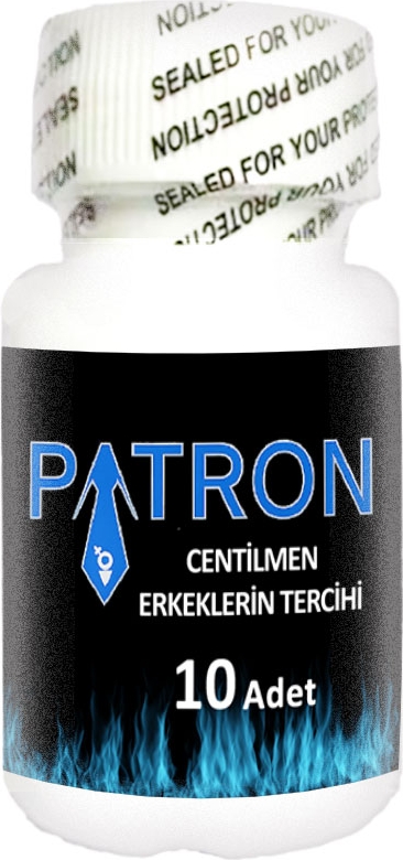 Patron Erkeklerin Özeli Maçalı Panaxginsengli Tribulusterrestisli 10LU Kapsüller