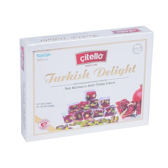 ANTEP FISTIKLI NAR AROM. LOKUM 250g 1 Adet
