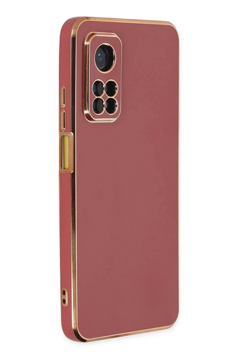 Xiaomi Mi 10T Uyumlu Kılıf Volet Silikon - Kırmızı
