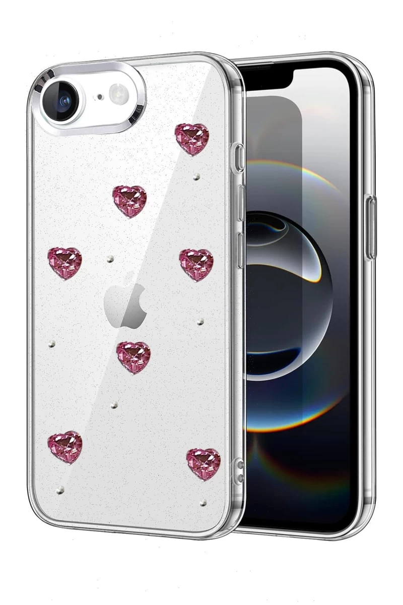 Apple iPhone 16E Uyumlu Fiyonk Desenli Kapak - Desen 3