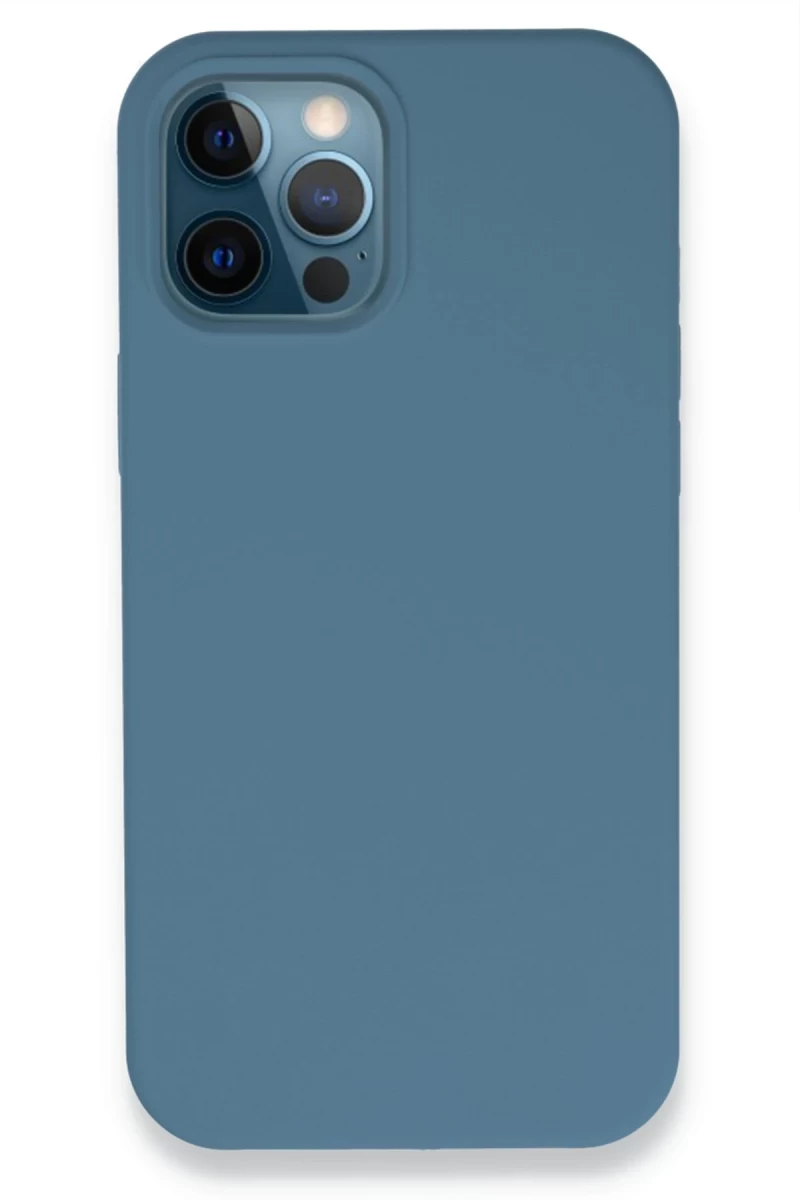 Apple iPhone 12 Pro Uyumlu Kılıf Lansman Legant Silikon - Açık Mavi