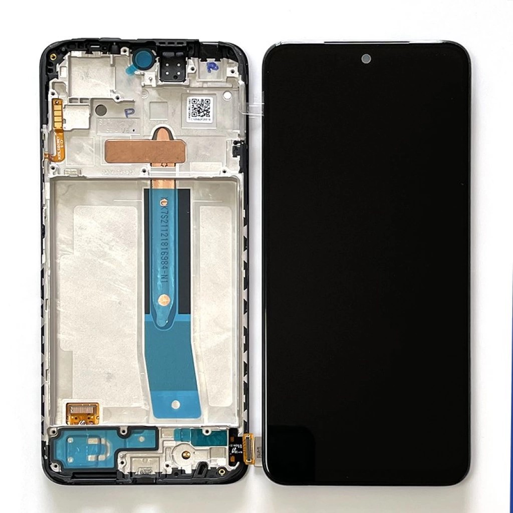 Redmi Note 11S Uyumlu Dokunmatik Ekran Çıtalı (Siyah)