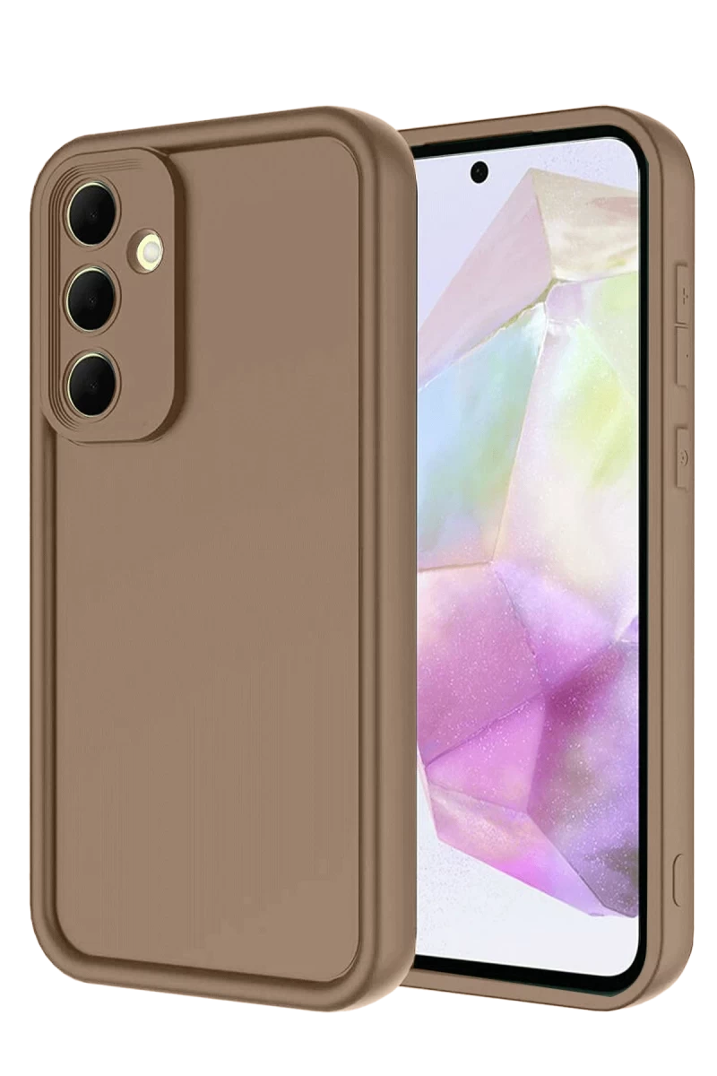 Samsung Galaxy A26 Uyumlu Kılıf Viera Silikon - Kahverengi