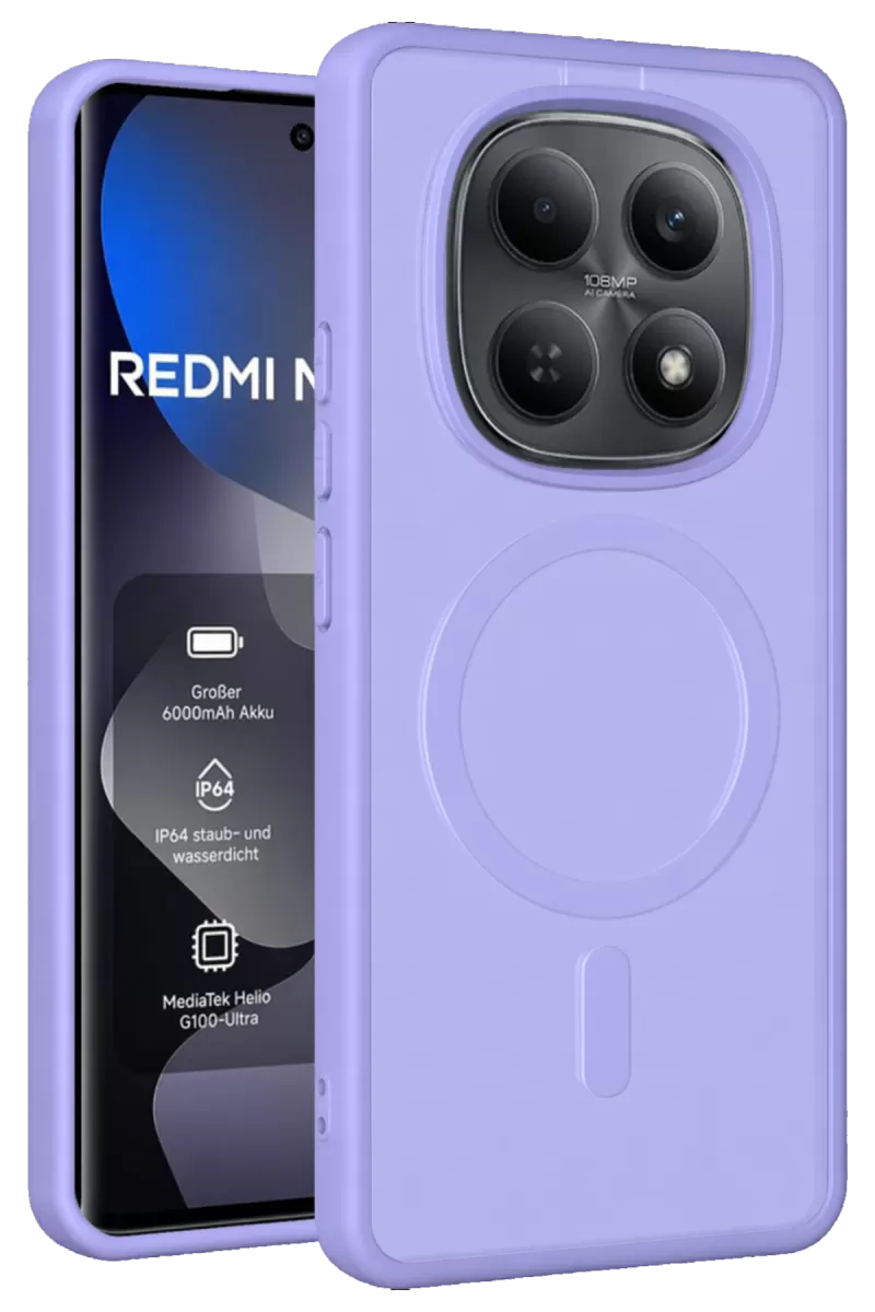 Joko Xiaomi Redmi Note 15 Pro 5G Uyumlu Jota Magsafe Kapak - Lila
